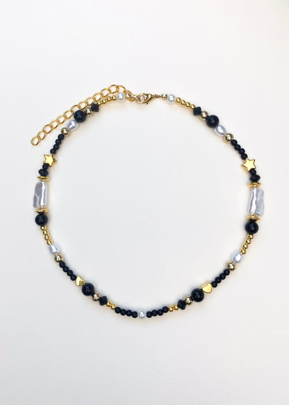 Gilded Noir Necklace