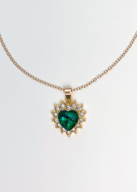 Emerald Gold Pendant