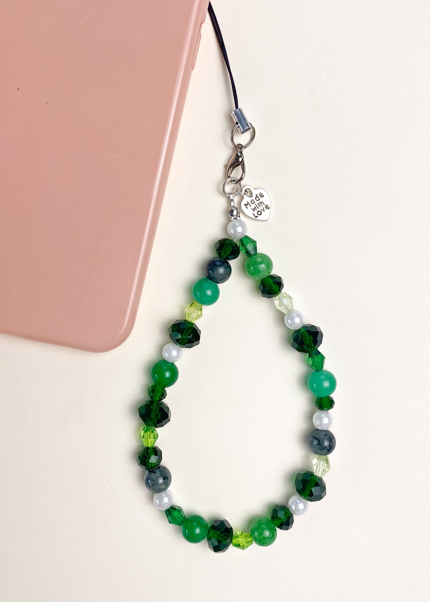 Lucky Phone Charm Wristlet