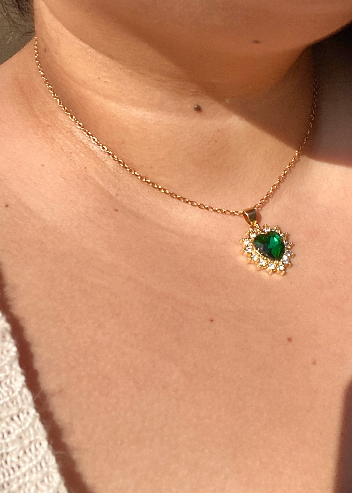 Emerald Gold Pendant